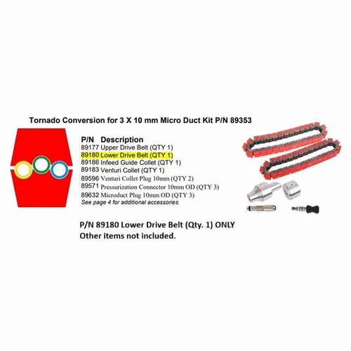 GMP General Machine Products 89180 Chain 10 Mm OD Microduct Conversion for Tornado Blower