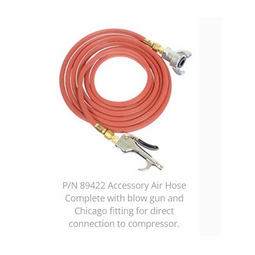 GMP General Machine Products 89422 Accessory Air Hose Complete with Blow Gun
