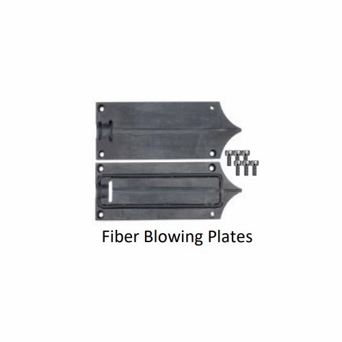 GMP General Machine Products 89463 Fiber Blowing Plates Polymeric 1.6 mm for Accelair 2