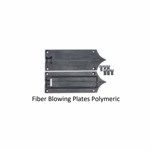 GMP General Machine Products 89475 Fiber Blowing Plates Polymeric 2.8 mm for AccelAir 2 Blower