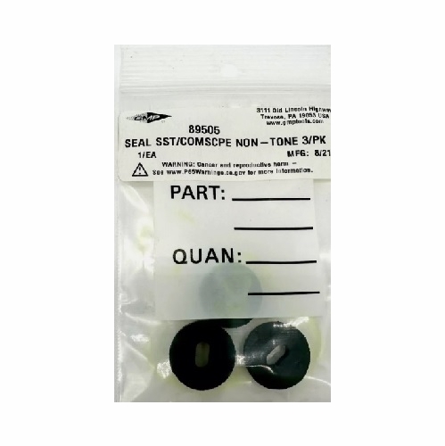 GMP General Machine Products 89505 Seal SST/Comscope Non-tone 3/PK for Whisper Blower