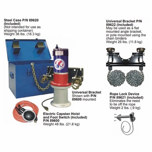 GMP General Machine Products 89610 KIT ELECTRIC CAPSTAN HOIST