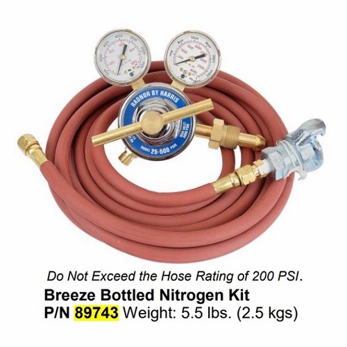 Gmp General Machine Products 89743 Kit Nitrogen Bottled Claw Coupler For Breeze Blower