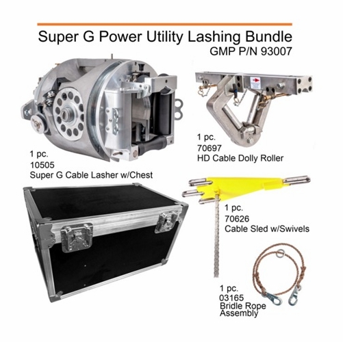 GMP General Machine Products 93007 Bundle Power Utility Lashing Super G