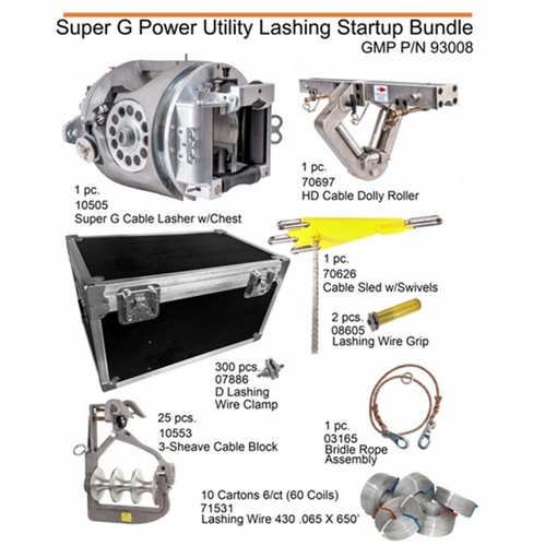 Gmp General Machine Products 93008 Bundle Startup Power Lashing Super G