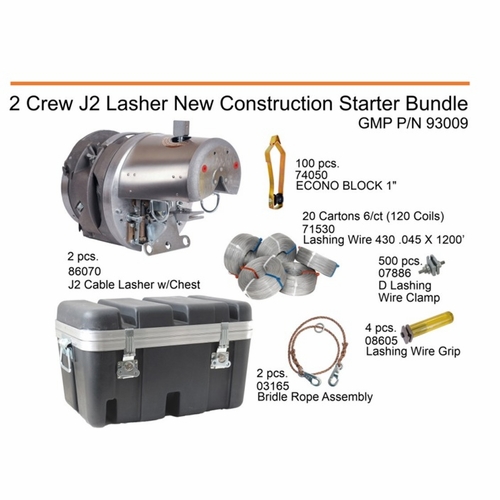 Gmp General Machine Products 93009 Bundle 2 Crew J2 Lasher New Construction Starter