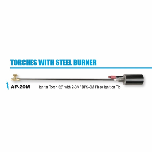 GOSS AP-20M / 662999031474 TORCH, LP WITH IGNITOR TIP 32 inch L