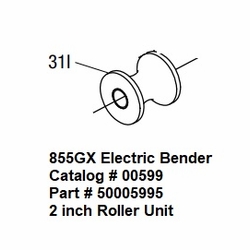 GREENLEE 00599 ROLLER UNIT-2 INCH 50005995/783310005995
