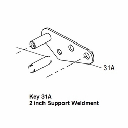 GREENLEE 00601 SUPPORT WELDMENT 2 INCH 50006010/783310006015
