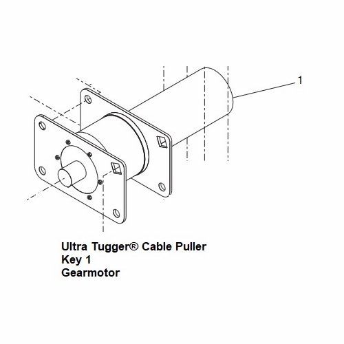 Greenlee 00646 Gearmotor (Ut8) 50006460/783310006466