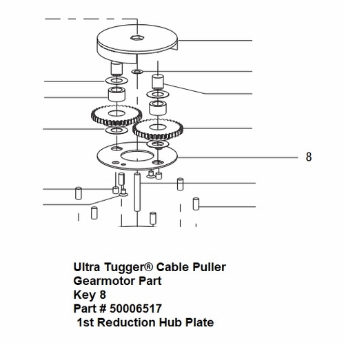 Greenlee 00651 Plate  No 1 Reduction Hub 50006517/783310006510