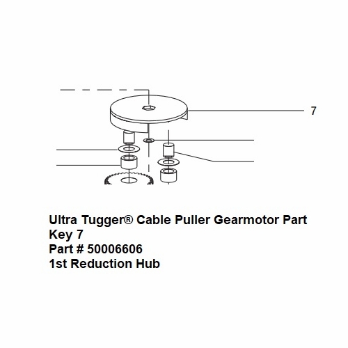 GREENLEE 00660 HUB- No 1 REDUCTION 50006606/783310006602