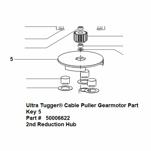 GREENLEE 00662 HUB- No 2 REDUCTION 50006622/783310006626