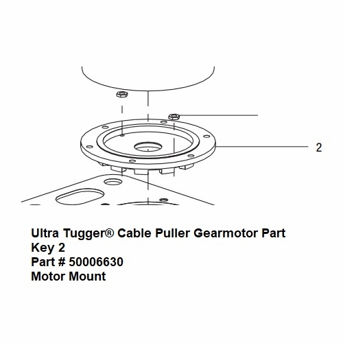 Greenlee 00663 Mount-Motor 50006630/783310006633