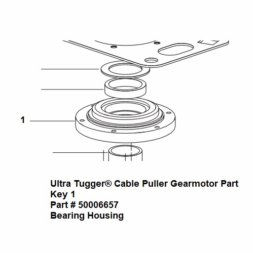 GREENLEE 00665 HOUSING BEARING 50006657/783310006657