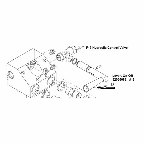 Greenlee 00700  Lever, On/Off  783310007005/52056082