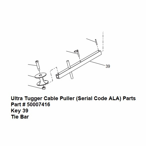 Greenlee 00741 Bar Weldment-Tie 50007416/783310007418