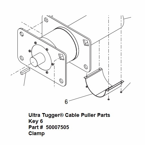 Greenlee 00750 Clamp 50007505/783310007500