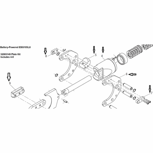 Greenlee 01469  Plate Kit  783310014690/52065149