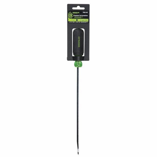 GREENLEE 0153-14C SCREWDRIVER FLAT-KEY 1/4X10 INCH 52023398/783310546474
