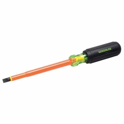 GREENLEE 0153-15-INS SCREWDRIVER INSULATED CAB 5/16 INCH x6 INCH 52041065/783310134473