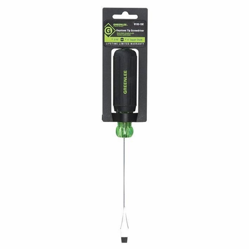 Greenlee 0153-15C Screwdriver Flat-Key 5/16X6 Inch 52024804/783310563044