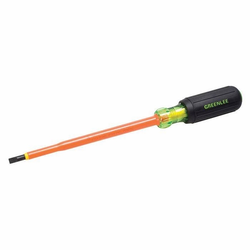 GREENLEE 0153-22-INS SCREWDRIVER INSULATED CAB 3/16 INCH x6 INCH 52041063/783310134459