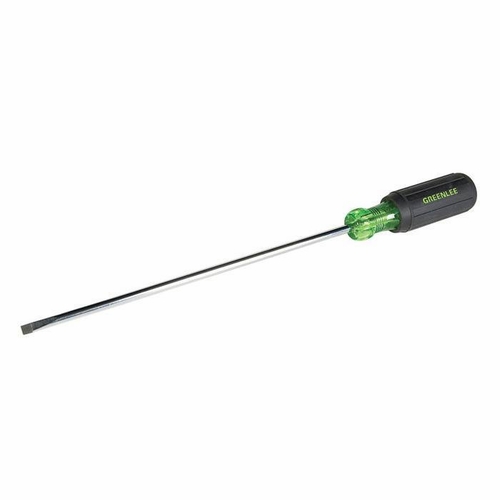 Greenlee 0153-23C Screwdriver Flat-Cab 3/16X8 Inch 52023455/783310546542