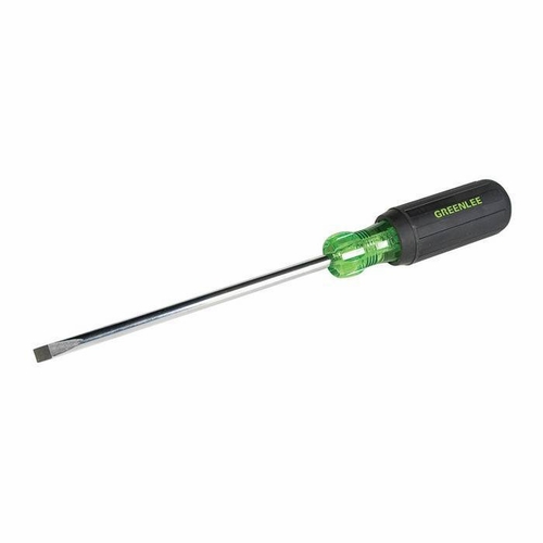 Greenlee 0153-26C Screwdriver Flat-Cab 1/4X6 Inch 52023451/783310546504