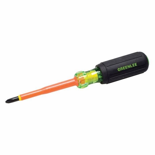 Greenlee 0153-33-Ins Screwdriver Insulated  No 2X4 Inch 52041059/783310134411