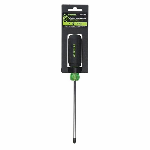 Greenlee 0153-34C Screwdriver Phillips  No 2X6 Inch 52023460/783310546597