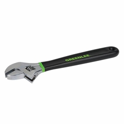 GREENLEE 0154-12D WRENCH ADJUSTABLE 12 INCH DIPPED 52028192/783310892939