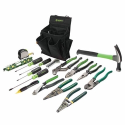 GREENLEE 0159-12 JOURNEYMANS KIT 17PC 52024832/783310563501
