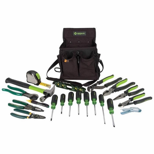 Greenlee 0159-23 Journeymans Kit 21Pc-Metric 52028091/783310892380