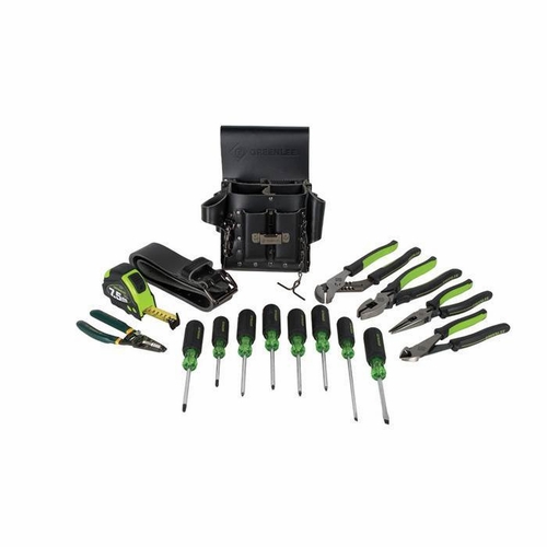 GREENLEE 0159-24 ELECTRICIANS KIT 16PC-METRIC 52028092/783310892397