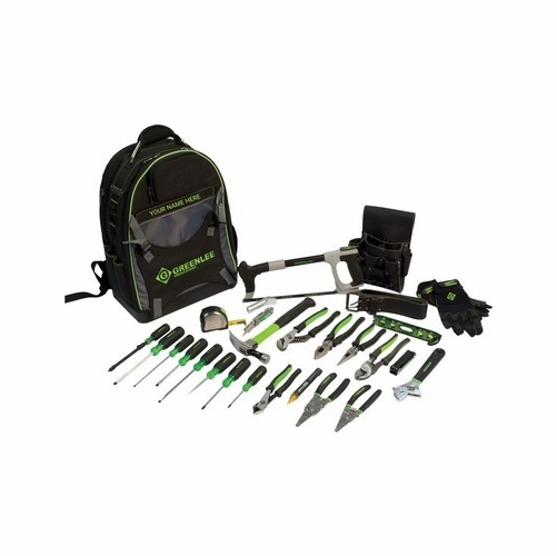 Greenlee 0159-28Bkpk Backpack Kit 28-Piece Tool 783310073857/52081767