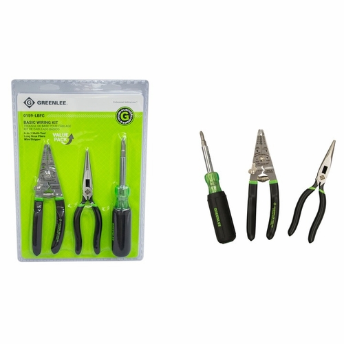 Greenlee 0159-LBFC BASIC WIRING KIT (COUNTERPACK) 52087491 783310046158