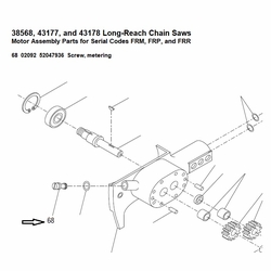 GREENLEE 02092 SCREW, METERING 52047936 / 783310020929