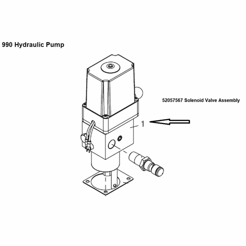 Greenlee 02102  Solenoid Valve Assy  783310021025/52057567