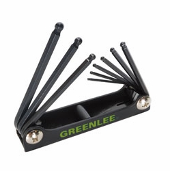 GREENLEE 0254-12 WRENCH HEX-KEY BALL-END 9 PC 52023573/783310554820
