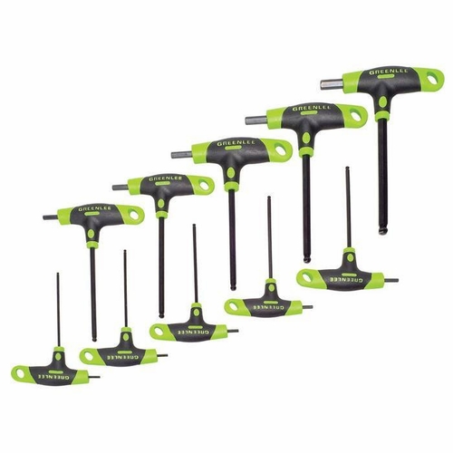 GREENLEE 0254-40 WRENCH SET T-HANDLE 10PC 52041113/783310134992