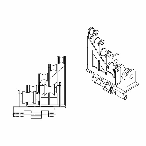 Greenlee 02549 Support Unit 1/2 Inch - 2 Inch (Service) 52066936 783310025498