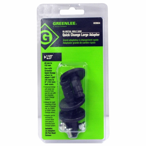 Greenlee 02804 Adapter Large-3 Pk 50028049/783310028048