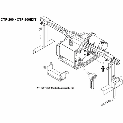 Greenlee 03648 Controls Assembly Kit 783310036487/52071990
