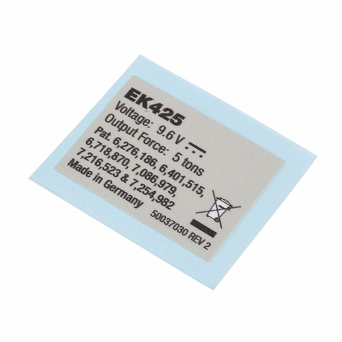 Greenlee 03703 Decal Specification 50037030/783310037033