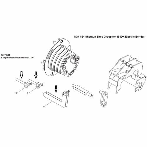 Greenlee 04029  Length Indicator Kit (854 Repair)  783310040293/52074611