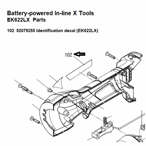 Greenlee  04365G Decal, Ident (Ek622Lx) 52079255 / 783310043652