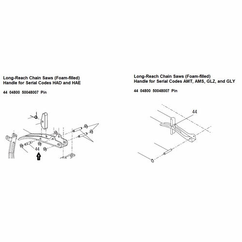 Greenlee  04800 Pin 50048007 / 783310048008
