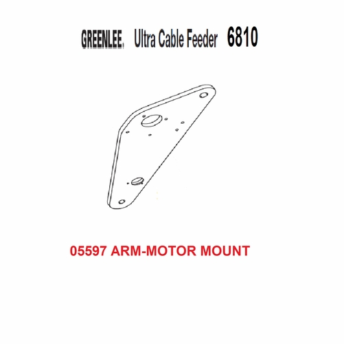 Greenlee 05597 Arm-Motor Mount 50055976/783310055976