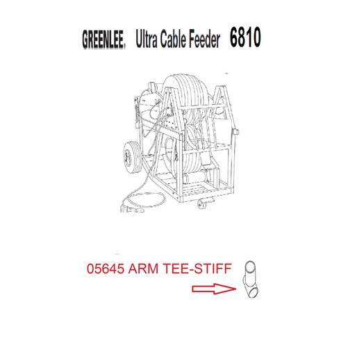 Greenlee 05645 Arm Tee-Stiff 50056450/783310056454
